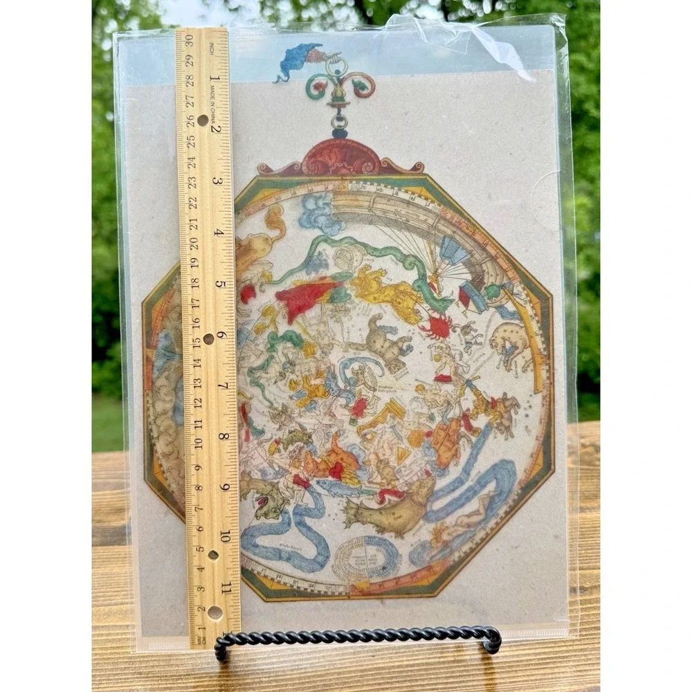 Celestial Zodiac Astrology Folder Petrus Apianus Astronomical‎ Chart Art